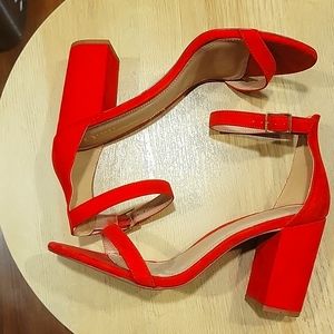 Red Sandals
